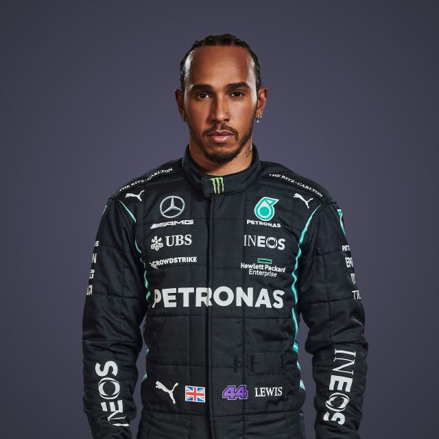 2021 Lewis Hamilton Mercedes F1 Race Suit