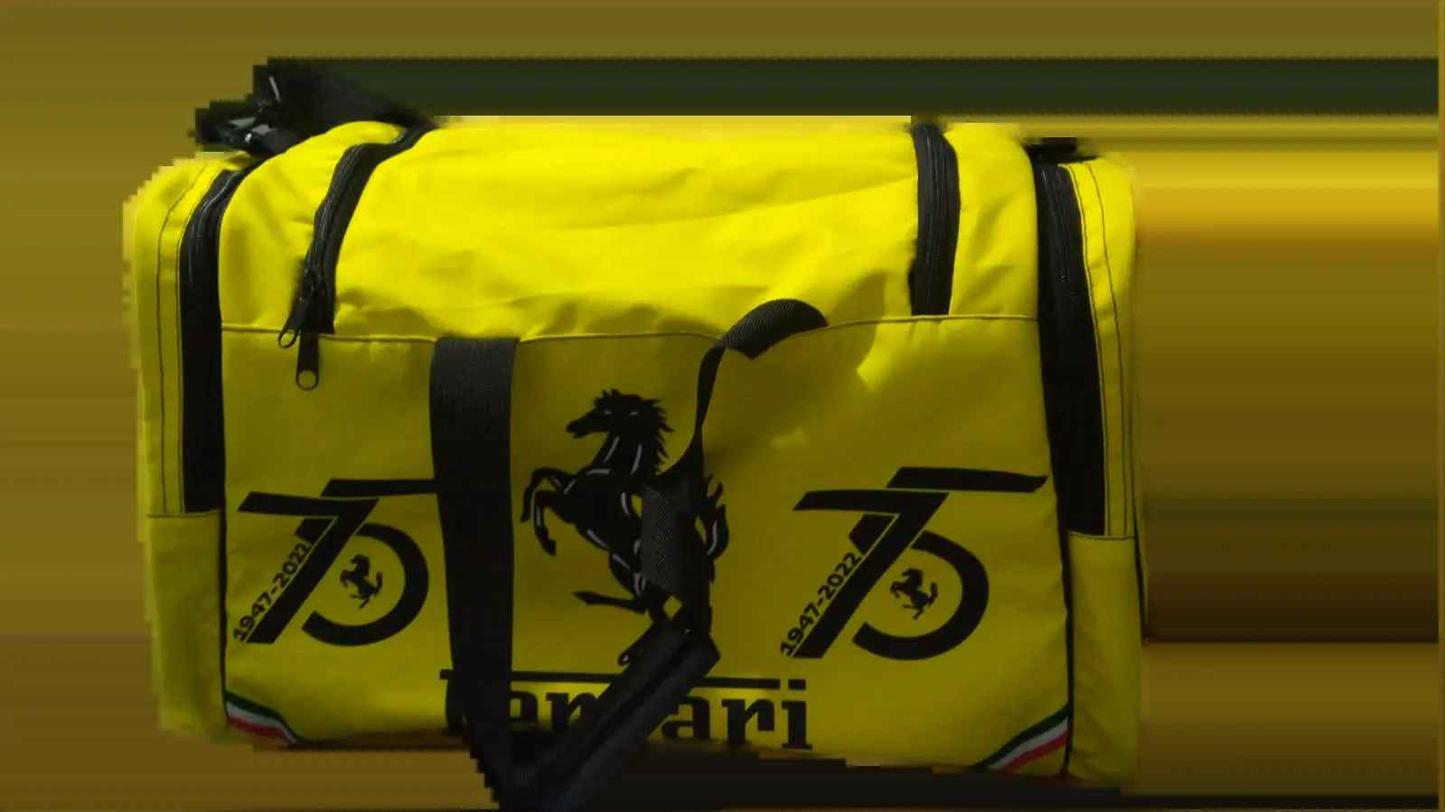 2022 Model Ferrari Replica Medium Teambag Duffle Bag