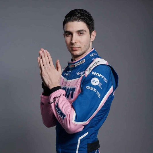 Esteban Ocon 2022 BWT Team Alpine Replica Racing Suit F1 Team