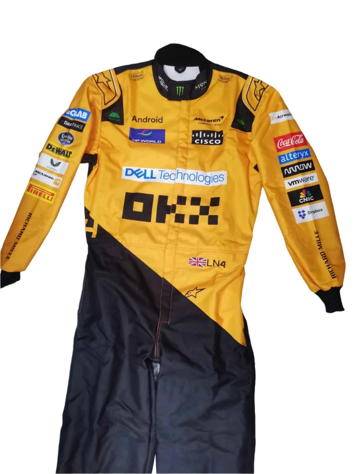 2025 Charles Leclerc Replica Racing Suit – Track-Ready Aesthetics