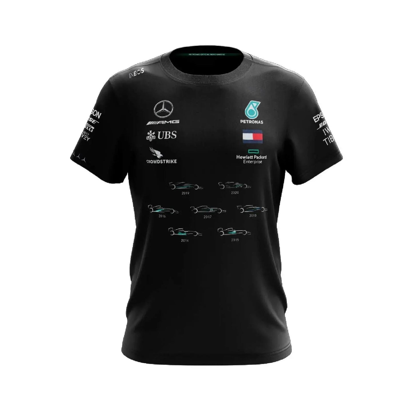 Mercedes-AMG PETRONAS 7th Championship T-Shirt - Dashing Racegear