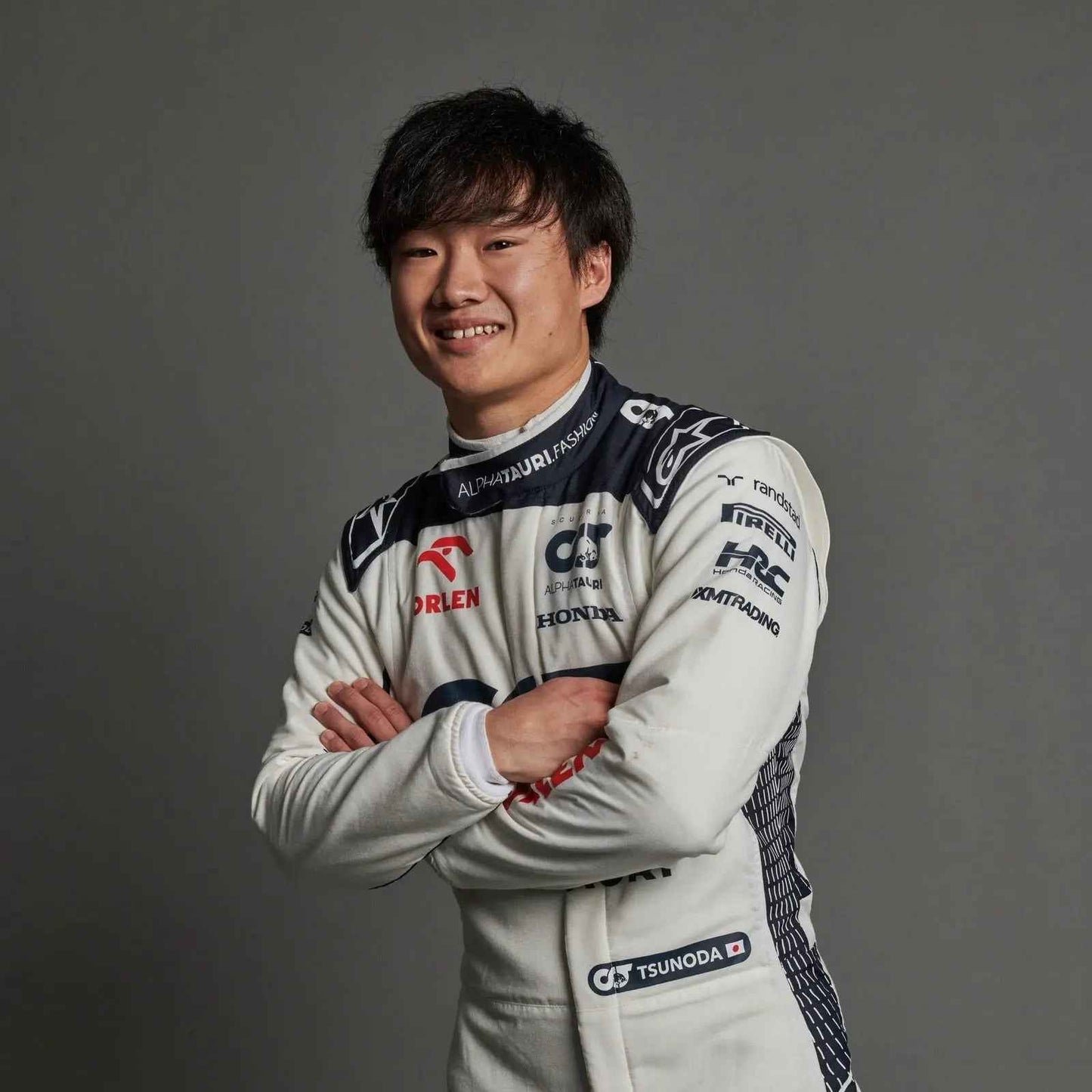 New 2023 Yuki Tsunoda Replica Race Suit F1 Team Alphatauri