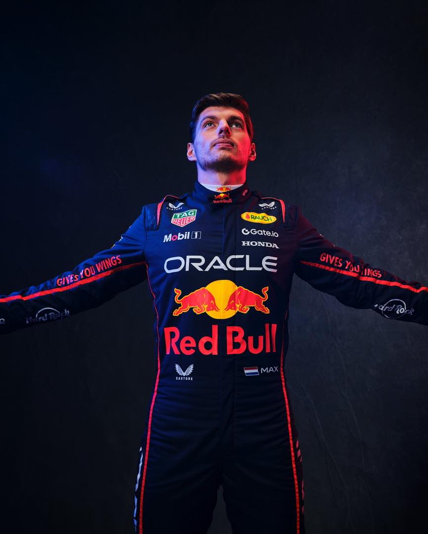 Red Bull Racing Suit Replica Front & Back