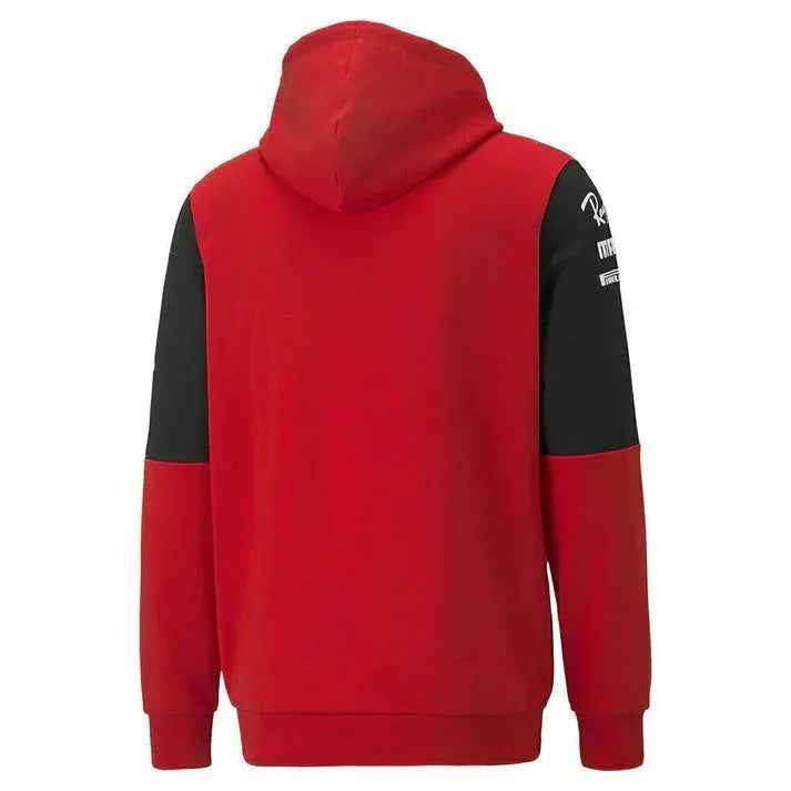 SCUDERIA FERRARI F1 MEN'S 2022 TEAM HOODED SWEATSHIRT RED