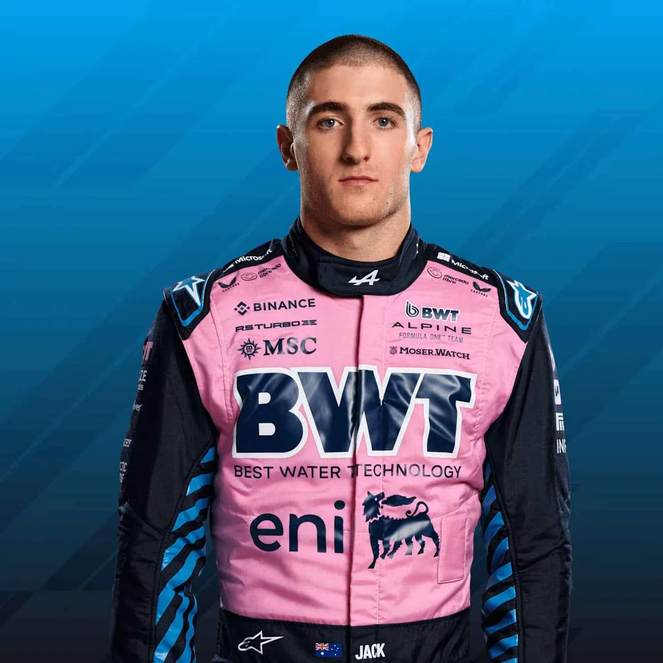 2025 Gabriel Bortoleto Kick Sauber Stake F1 Team Racing Suit Replica