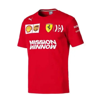 2019-Scuderia-Ferrari-F1-Team-Mens-Teamline-T-Shirt - Dashing Racegear