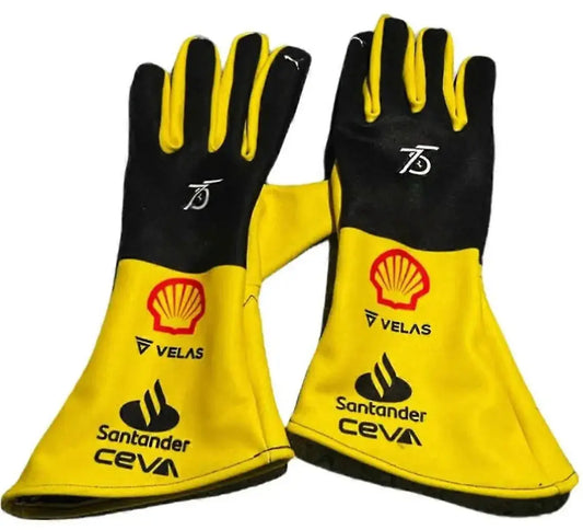 2022 Charles Leclerc Gloves - Ferrari F1 Gloves Dashing Racegear