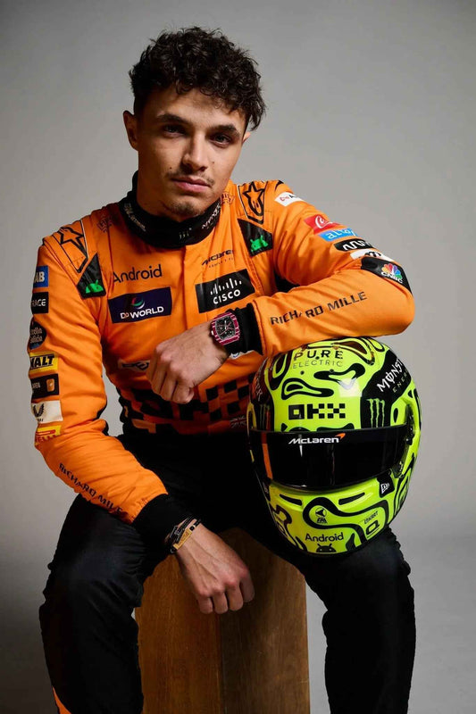 2024 Lando Noris McLaren F1 Team Replica Go-Kart Racing Suit (Lando Norris Merch)