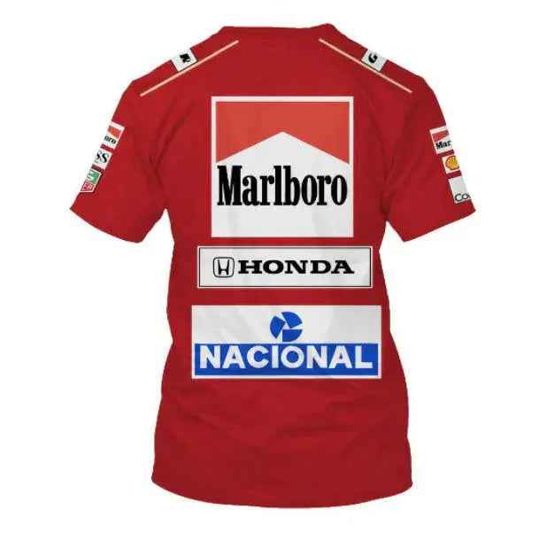 Ayrton Senna Marlboro McLaren Honda F1 T-Shirt