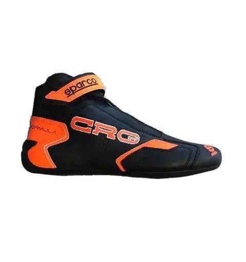CRG Orange Sparco Go Kart Racing Shoes