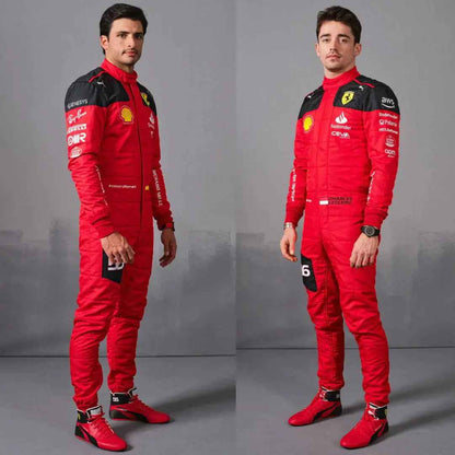 Charles Leclerc 2023 New Ferrari Racing Suit