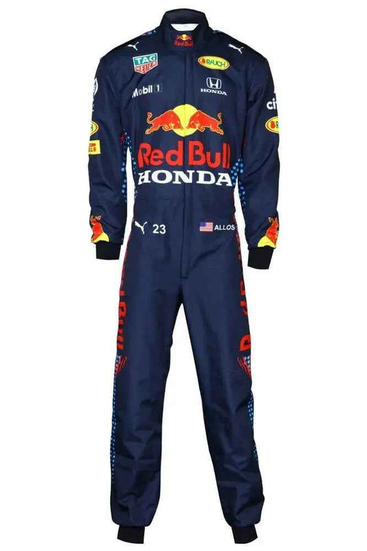 F1 MAX RED BULL VERSTAPPEN 2021 PRINTED RACE SUIT