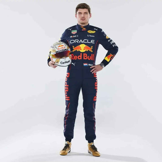 F1 Max Red Bull Verstappen 2022 Printed Race Suit