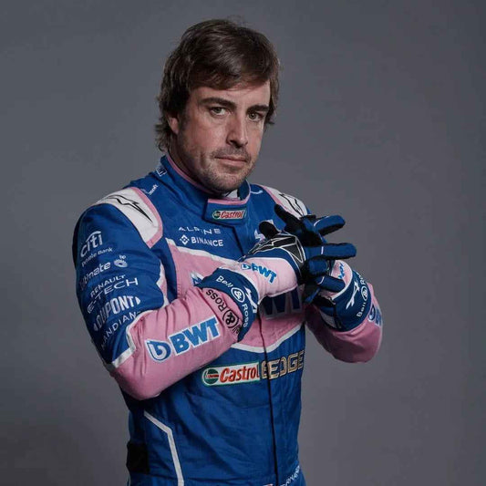Fernando Alonso 2022 BWT Replica Racing Suit F1 Team Alpine