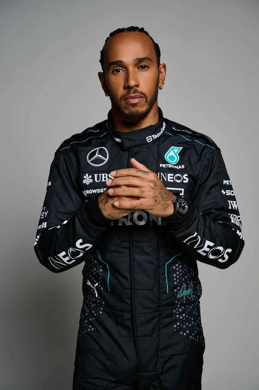Lewis Hamilton 2024 Mercedes AMG F1 Replica Racing Suit