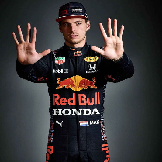 Max Verstappen 2021 F1 Replica Redbull Race Suit
