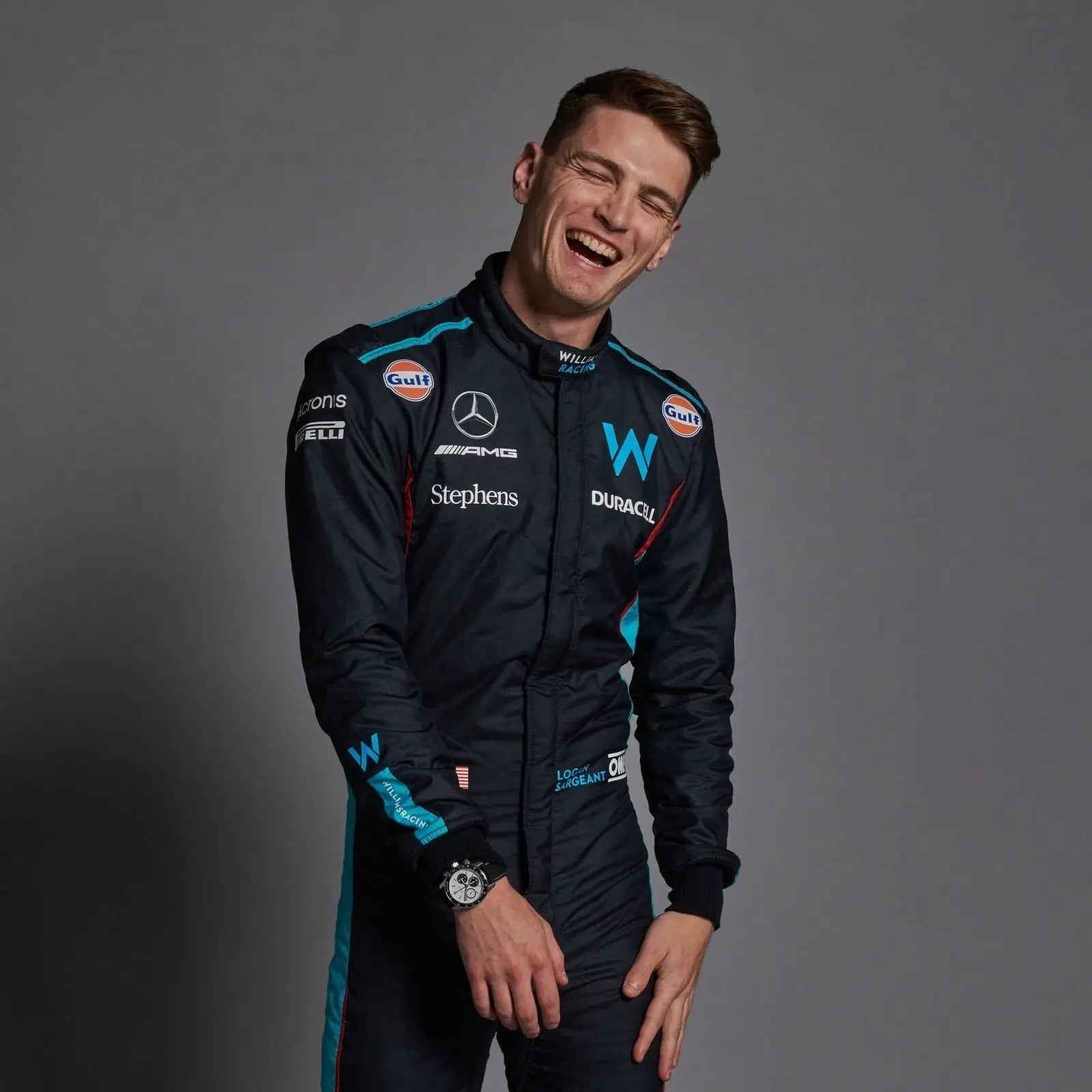 New 2023 Logan Sargeant Replica Race Suit F1 Team Williams Racing