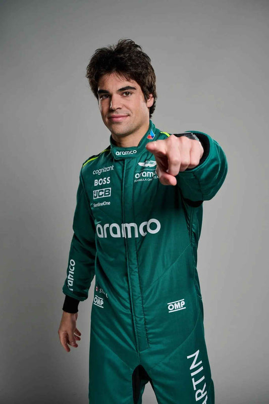 New 2024 Lance Stroll F1 Team Aston Martin Replica Racing Suit