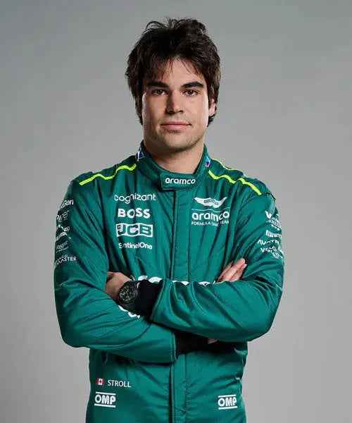 New 2024 Lance Stroll F1 Team Aston Martin Replica Racing Suit
