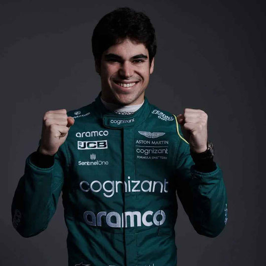 New Lance Stroll 2023 F1 Team Aston Martin Replica Racing Suit