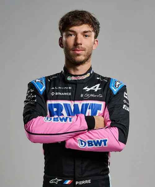 New Pierre Gasly 2023 BWT Team Alpine Replica Racing Suit F1 Team
