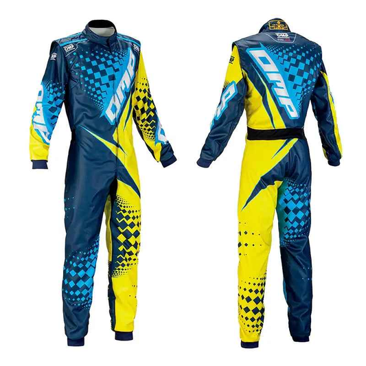 OMP KS-2R printed go kart racing suit