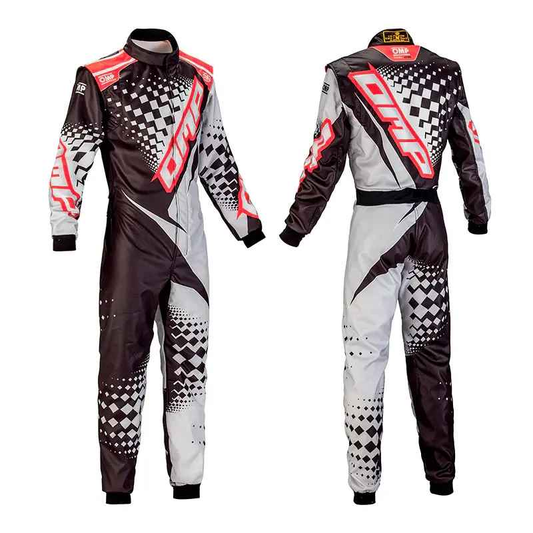 OMP KS-2R printed kart racing suit