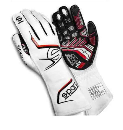 Sparco Arrow Race Gloves White