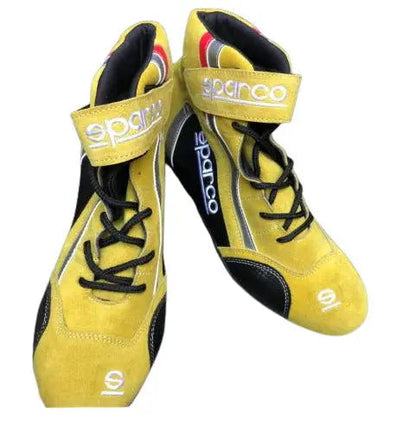 Sparco karting shoes Yellow