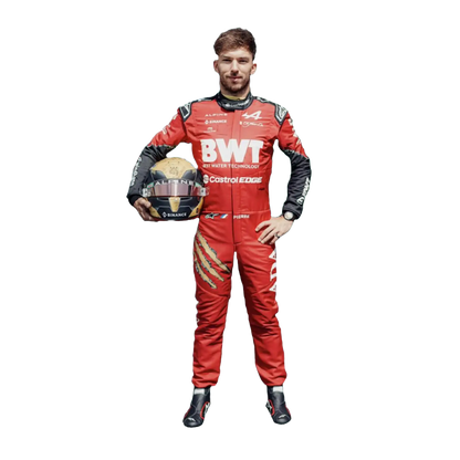 2024 Pierre Gasly BWT Team Alpine Race Suit F1 X Deadpool & Wolverine Belgian GP Dashing Racegear