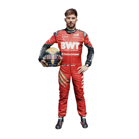 2024 Pierre Gasly BWT Team Alpine Race Suit F1 X Deadpool & Wolverine Belgian GP Dashing Racegear