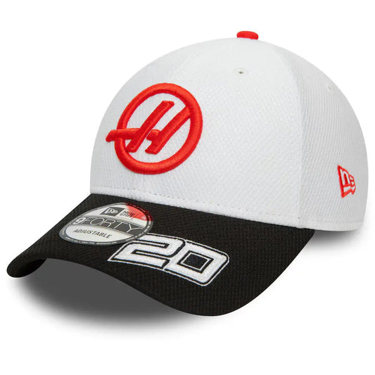 Haas F1 2023 Team New Era Kevin Magnussen 9FIFTY Pre Curve Cap