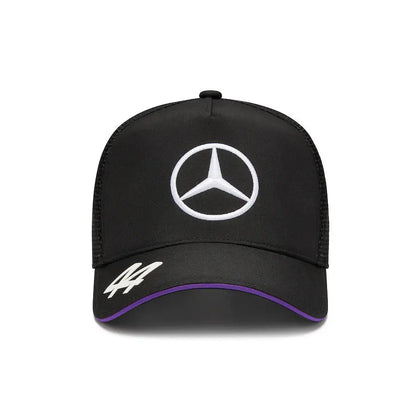 Mercedes AMG Petronas F1 2024 Lewis Hamilton Cap - Black Dashing Racegear